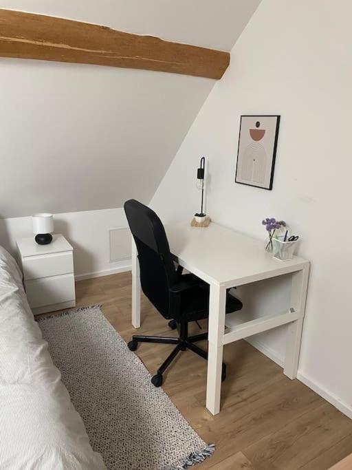 Appart Renove En Duplex Avec Terrasse Et Garage Bouleurs Exterior photo